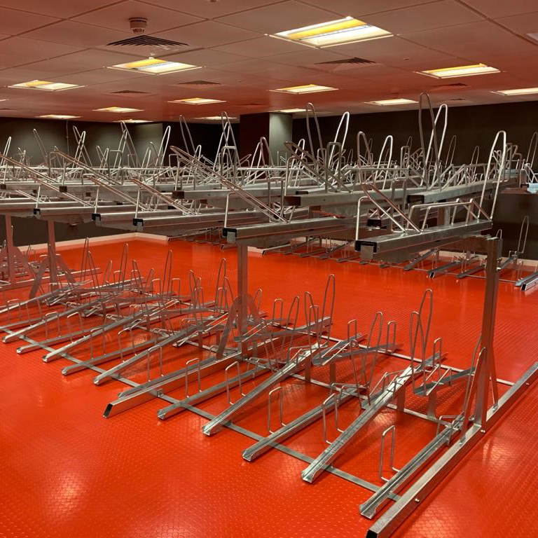 Two-Tier Cycle Parking